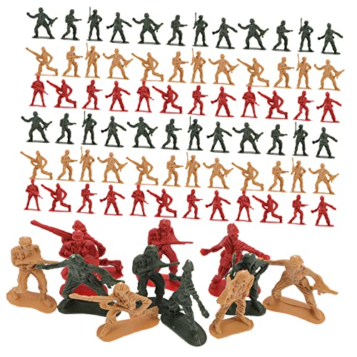 FRCOLOR 200 Stück Miniatur Soldaten Figuren Teiliges Militärspielzeug für Jungen Kreatives für Hochwertige Kunststoff Modelle für Raumdekoration Projekte FRCOLOR 200 Stück Miniatur Soldaten Figuren Teiliges Militärspielzeug für Jungen Kreatives für Hochwertige Kunststoff Modelle für Raumdekoration Projekte von FRCOLOR