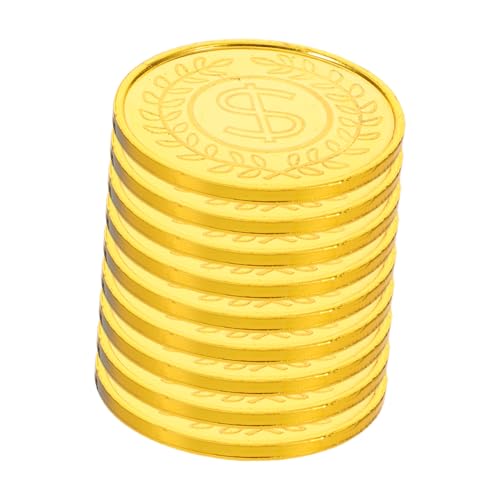 FRCOLOR 200stücke Piraten-schatzmünzen Aus Plastik Spielzeug-Token Für Junge Mädchen Goldgeld Für Piratenpartygeschenke Schatzsuchemünzen Für Abenteuerspiele Wiederverwendbare FRCOLOR 200stücke Piraten-schatzmünzen Aus Plastik Spielzeug-Token Für Junge Mädchen Goldgeld Für Piratenpartygeschenke Schatzsuchemünzen Für Abenteuerspiele Wiederverwendbare von FRCOLOR
