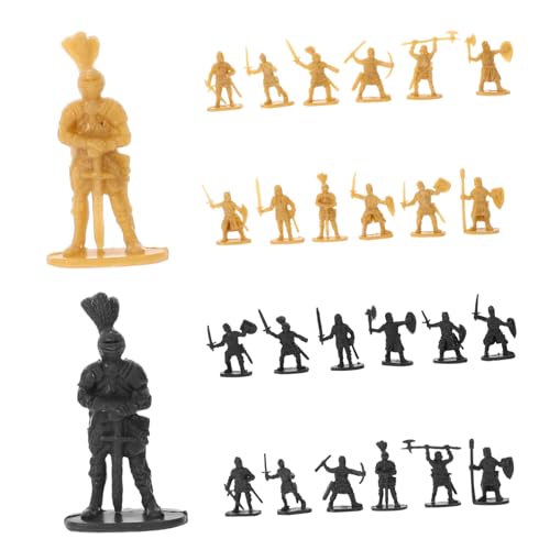 FRCOLOR 200 Stück Teiliges Mini Soldatenfiguren Mittelalterliche Deko Miniatur Soldat Figuren Realistisch Leicht Vielseitig für Ausstellung und Rollenspiel FRCOLOR 200 Stück Teiliges Mini Soldatenfiguren Mittelalterliche Deko Miniatur Soldat Figuren Realistisch Leicht Vielseitig für Ausstellung und Rollenspiel von FRCOLOR