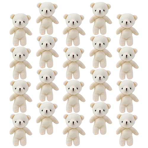 FRCOLOR 20Stücke Anhänger Tragbare und Dekorative Bärenfiguren für DIY Bastelprojekte Süße Wohnaccessoires und für FRCOLOR 20Stücke Anhänger Tragbare und Dekorative Bärenfiguren für DIY Bastelprojekte Süße Wohnaccessoires und für von FRCOLOR