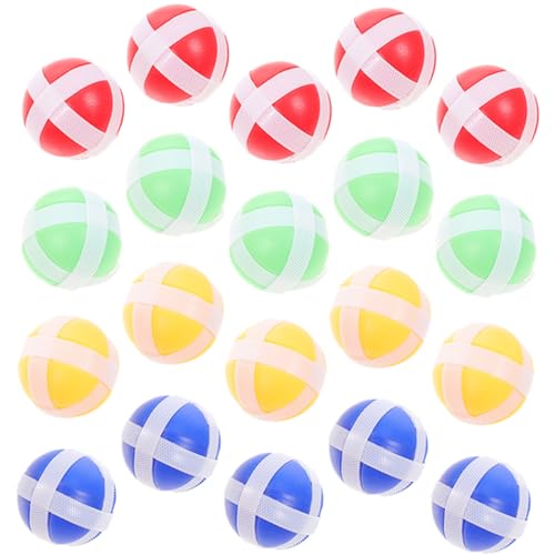 FRCOLOR 20Stücke Klebrige Bälle für Dartbrett Sicheres für Außen und Innenspiel Bunte Nylon Dartkugeln für Eltern Junge Mädchen Aktivitäten Farben FRCOLOR 20Stücke Klebrige Bälle für Dartbrett Sicheres für Außen und Innenspiel Bunte Nylon Dartkugeln für Eltern Junge Mädchen Aktivitäten Farben von FRCOLOR