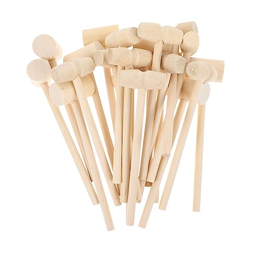 FRCOLOR 20Stücke Mini Holz Hammer Lustige Werkzeuge für Schokoladenpartys und Ergonomischer Griff Sicher für Kreative Bastelprojekte FRCOLOR 20Stücke Mini Holz Hammer Lustige Werkzeuge für Schokoladenpartys und Ergonomischer Griff Sicher für Kreative Bastelprojekte von FRCOLOR