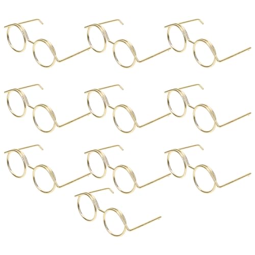 FRCOLOR 20Stücke Teiliges Miniatur Puppenbrillenrahmen für Puppenkostüme Robuste und Leichte Brillenaccessoires für Puppenhaus und DIY Projekte für Geburtstags FRCOLOR 20Stücke Teiliges Miniatur Puppenbrillenrahmen für Puppenkostüme Robuste und Leichte Brillenaccessoires für Puppenhaus und DIY Projekte für Geburtstags von FRCOLOR