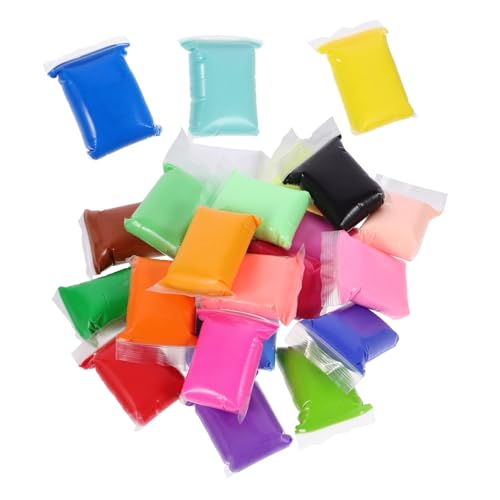 FRCOLOR 24 Packungen Farben DIY Knete für Ultra Leichte Selbsttrocknende Modelliermasse Ungiftig Vielseitig für Basteln Jungen Mädchen Kreatives Clay Play Kit zu Geburtstagen FRCOLOR 24 Packungen Farben DIY Knete für Ultra Leichte Selbsttrocknende Modelliermasse Ungiftig Vielseitig für Basteln Jungen Mädchen Kreatives Clay Play Kit zu Geburtstagen von FRCOLOR