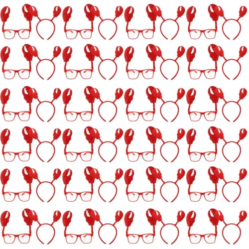 FRCOLOR 24 Sets Krabben Partygeschenke Stirnbänder Für Damen Halloween Kostüm Halloween Krabbenkostüm Krabben Haarband Sonnenbrille Krabben Party Dekorationen Krabben Haar FRCOLOR 24 Sets Krabben Partygeschenke Stirnbänder Für Damen Halloween Kostüm Halloween Krabbenkostüm Krabben Haarband Sonnenbrille Krabben Party Dekorationen Krabben Haar von FRCOLOR