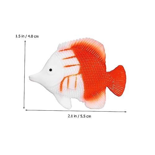 FRCOLOR 24 Stück Realistische Meerestiere Teilig Tropische Fische und Meeresbewohner Figuren aus Sicherem Kunststoff für Lernspiele Partydekoration Tischdeko von FRCOLOR