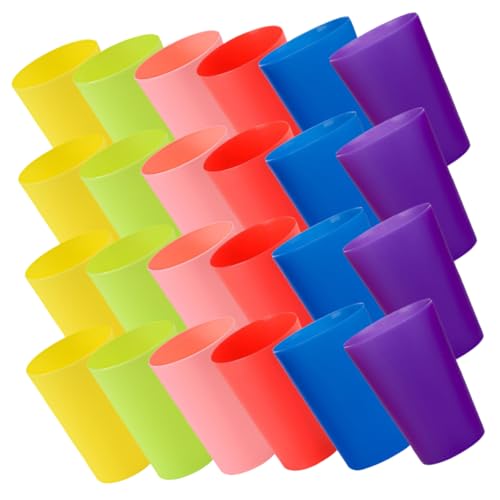 FRCOLOR 24 Stück Stapelbecher Interaktives Lernspiel für Fördert Hand Augen Koordination und Konzentration für Drinnen und Draußen Buntes für Partys und Reisen FRCOLOR 24 Stück Stapelbecher Interaktives Lernspiel für Fördert Hand Augen Koordination und Konzentration für Drinnen und Draußen Buntes für Partys und Reisen von FRCOLOR
