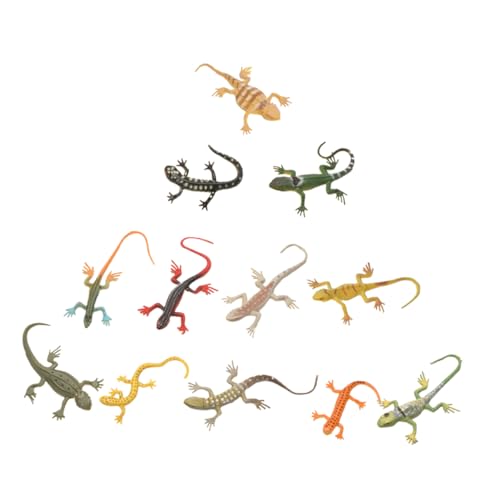 FRCOLOR 24 Stück Teiliges Eidechsen Realistische Künstliche Echsen Figuren Pädagogisches Rollenspiel Lebensechte Reptilienmodelle Vielseitige und Partygeschenke FRCOLOR 24 Stück Teiliges Eidechsen Realistische Künstliche Echsen Figuren Pädagogisches Rollenspiel Lebensechte Reptilienmodelle Vielseitige und Partygeschenke von FRCOLOR