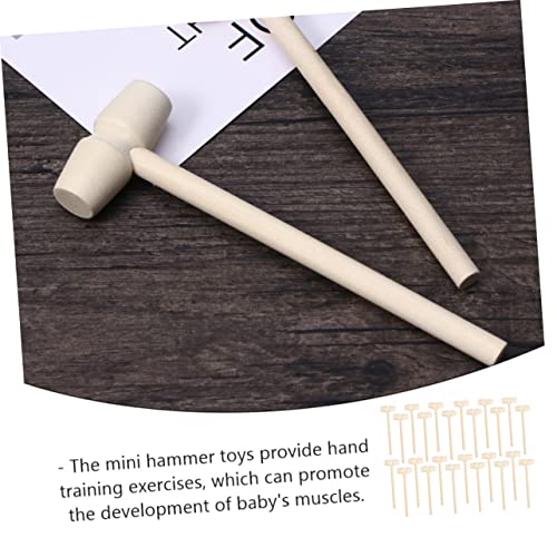 FRCOLOR 24 Stück Teiliges Holzschlagspielzeug Mini Hammer für Langlebige Holzmaterialien Fördert Hand Auge Koordination Aktivitätsspielzeug für Jungen und Mädchen Vielseitig als Krabben FRCOLOR 24 Stück Teiliges Holzschlagspielzeug Mini Hammer für Langlebige Holzmaterialien Fördert Hand Auge Koordination Aktivitätsspielzeug für Jungen und Mädchen Vielseitig als Krabben von FRCOLOR