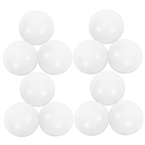 FRCOLOR 24 Stück Teiliges Mini Tischkicker Ball Glänzende Weiße Ersatzbälle aus Langlebigem HIPS Material Geeignet für Tischfußballspiele für Hobby und Partyspieler FRCOLOR 24 Stück Teiliges Mini Tischkicker Ball Glänzende Weiße Ersatzbälle aus Langlebigem HIPS Material Geeignet für Tischfußballspiele für Hobby und Partyspieler von FRCOLOR