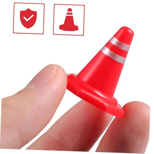 FRCOLOR 24 Stück Teiliges Mini Verkehrshütchen aus PP Realistische Miniatur Straßensperren für Lustige Verkehrsleitkegel für DIY Sandspielplatz und Modellbau FRCOLOR 24 Stück Teiliges Mini Verkehrshütchen aus PP Realistische Miniatur Straßensperren für Lustige Verkehrsleitkegel für DIY Sandspielplatz und Modellbau von FRCOLOR