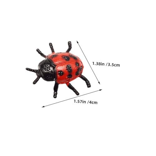 FRCOLOR 24 Stück Teiliges PVC Ladybug Modell Realistische Marienkäfer Deko Vielseitige Scherzspielzeuge für Partys Halloween Geburtstagsfeiern Robust und Handlich für Unterwegs FRCOLOR 24 Stück Teiliges PVC Ladybug Modell Realistische Marienkäfer Deko Vielseitige Scherzspielzeuge für Partys Halloween Geburtstagsfeiern Robust und Handlich für Unterwegs von FRCOLOR