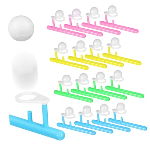 FRCOLOR 24 Stück Teiliges Schwebendes Blasball Spiel für Familien Fördert Teamwork Motorik und Soziale Interaktion für Indoor und Outdoor Gruppenaktivitäten FRCOLOR 24 Stück Teiliges Schwebendes Blasball Spiel für Familien Fördert Teamwork Motorik und Soziale Interaktion für Indoor und Outdoor Gruppenaktivitäten von FRCOLOR