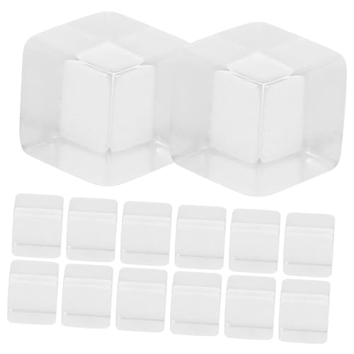 FRCOLOR 24 Stück Teiliges Transparente Würfel aus Acryl Sechsseitige Blanko Spielwürfel mit Glatter Oberfläche Leicht und Sicher für DIY Brettspiele Unterricht und Partys FRCOLOR 24 Stück Teiliges Transparente Würfel aus Acryl Sechsseitige Blanko Spielwürfel mit Glatter Oberfläche Leicht und Sicher für DIY Brettspiele Unterricht und Partys von FRCOLOR