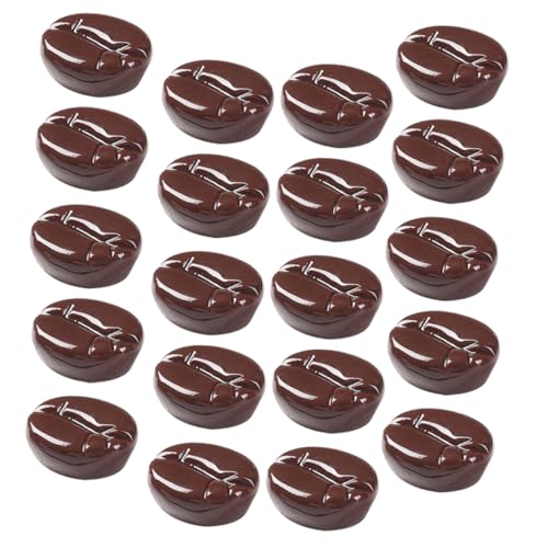 FRCOLOR 25 Stück Künstliche Kaffeebohnen Realistisches DIY Zubehör für Kreative Dekorationen für Zuhause Bäckereien Fotografie und Bastelprojekte FRCOLOR 25 Stück Künstliche Kaffeebohnen Realistisches DIY Zubehör für Kreative Dekorationen für Zuhause Bäckereien Fotografie und Bastelprojekte von FRCOLOR