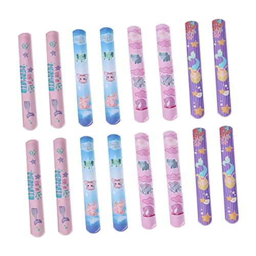 FRCOLOR 25 Stück PVC Schnapparmbänder Farbige Kinderarmbänder für Partys mit Zufälligen Designs Mitgebsel für Geburtstag und Feierlichkeiten FRCOLOR 25 Stück PVC Schnapparmbänder Farbige Kinderarmbänder für Partys mit Zufälligen Designs Mitgebsel für Geburtstag und Feierlichkeiten von FRCOLOR