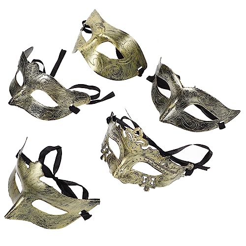 FRCOLOR 25 Stück Retro Halbmaske für Maskenball und Kostümparty Elegante Dekoration für Halloween Karneval Theateraufführungen und Besondere Anlässe Verschiedene Designs für FRCOLOR 25 Stück Retro Halbmaske für Maskenball und Kostümparty Elegante Dekoration für Halloween Karneval Theateraufführungen und Besondere Anlässe Verschiedene Designs für von FRCOLOR