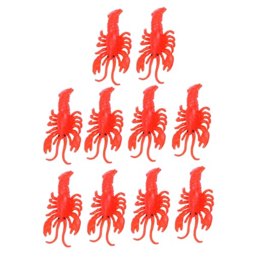 FRCOLOR 25 Stück Teiliges Weicher Schwimmfähiger Mini Hummer Lustiges Lernspielzeug für Verschleißfestes Niedliches Dekorationsspielzeug für Tisch und Regal von FRCOLOR