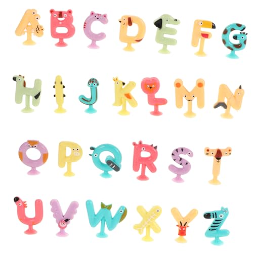 FRCOLOR 26Stücke Teiliges Saugnapf Buchstaben für Lernspielzeug mit Tieren für Badewanne Fördert Hand Auge Koordination und Englische Rechtschreibung für Kleine FRCOLOR 26Stücke Teiliges Saugnapf Buchstaben für Lernspielzeug mit Tieren für Badewanne Fördert Hand Auge Koordination und Englische Rechtschreibung für Kleine von FRCOLOR