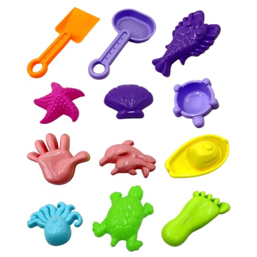 FRCOLOR 28 Stück Teiliges Strandspielzeug Lustige Sandformen für Mädchen für Outdoor Aktivitäten aus Langlebigem für Sommer und Geburtstagsfeiern FRCOLOR 28 Stück Teiliges Strandspielzeug Lustige Sandformen für Mädchen für Outdoor Aktivitäten aus Langlebigem für Sommer und Geburtstagsfeiern von FRCOLOR
