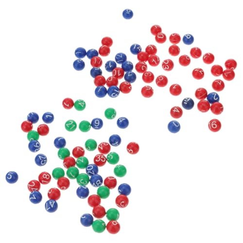 FRCOLOR 2Packungen Kleine Lotteriekugeln aus Kunststoff Verlosungs und Gewinnspielbälle für Partyspiele und Bingo Langlebige und Leichte Spielbälle für Tombola und Gewinnspiele FRCOLOR 2Packungen Kleine Lotteriekugeln aus Kunststoff Verlosungs und Gewinnspielbälle für Partyspiele und Bingo Langlebige und Leichte Spielbälle für Tombola und Gewinnspiele von FRCOLOR