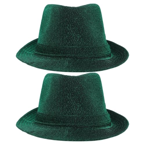 FRCOLOR 2Pcs St. Patricks Day Irish Hut Glitter Stoff Jazz Hut Bequeme Und Stilvolle Kappe Für St. Patricks Day Parties Festivals Und Cosplay FRCOLOR 2Pcs St. Patricks Day Irish Hut Glitter Stoff Jazz Hut Bequeme Und Stilvolle Kappe Für St. Patricks Day Parties Festivals Und Cosplay von FRCOLOR