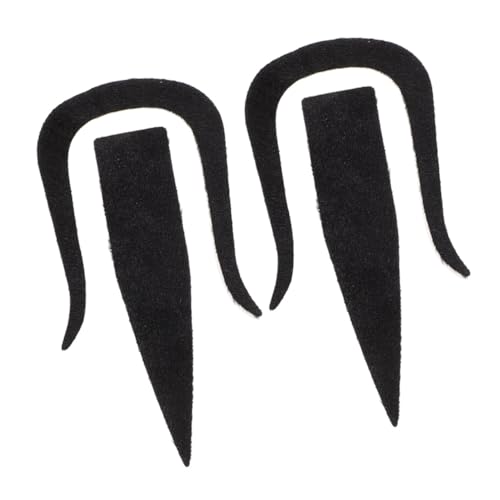FRCOLOR 2Sätze Künstlicher Für Cosplay Halloween Realistischer Schnurrbart Für Kostümpartys Vielseitig Einsetzbar Teiliges Für Lebensechte Darstellung von FRCOLOR