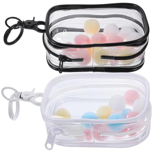 FRCOLOR 2Sätze Transparente Figuren Aufbewahrungstasche Sammlerstücke Organizer mit Schlüsselanhänger für Figuren zur Aufbewahrung und Präsentation FRCOLOR 2Sätze Transparente Figuren Aufbewahrungstasche Sammlerstücke Organizer mit Schlüsselanhänger für Figuren zur Aufbewahrung und Präsentation von FRCOLOR