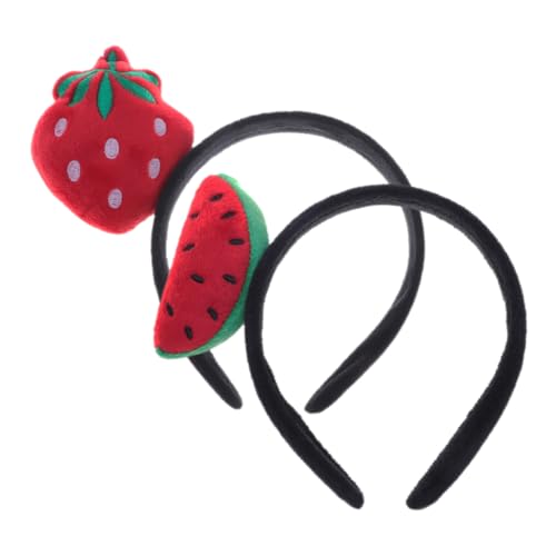 FRCOLOR 2Stücke Cartoon Wassermelonen und Erdbeer Stirnbänder Lustiges Haaraccessoire für Partys Fotorequisiten und Cosplay für Junggesellenabschiede und Festivals FRCOLOR 2Stücke Cartoon Wassermelonen und Erdbeer Stirnbänder Lustiges Haaraccessoire für Partys Fotorequisiten und Cosplay für Junggesellenabschiede und Festivals von FRCOLOR