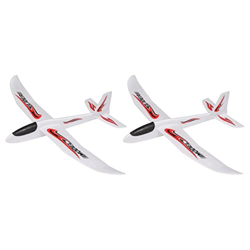 FRCOLOR 2Stücke Flugzeug im Kreatives Wurfgleiter für Freien für Geburtstagsfeiern und Spielpartys Fördert die Hand Augen Koordination FRCOLOR 2Stücke Flugzeug im Kreatives Wurfgleiter für Freien für Geburtstagsfeiern und Spielpartys Fördert die Hand Augen Koordination von FRCOLOR