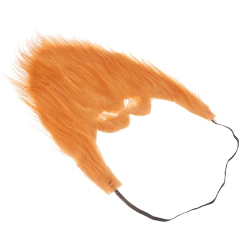 FRCOLOR 2Stücke Gefälschter Schnurrbart Für Kostüm Party Realistisches Gesichtshaar Für Maskerade Elastisches Design Für Erwachsene Vielseitiges Cosplay Zubehör von FRCOLOR