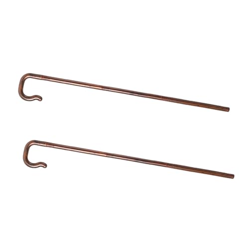 FRCOLOR 2Stücke Halloween Krücken Props Für Cosplay Partys Dekorative Krücken Für Halloween Feiern Bühnenauftritte Als Partyzubehör Für Unvergessliche FRCOLOR 2Stücke Halloween Krücken Props Für Cosplay Partys Dekorative Krücken Für Halloween Feiern Bühnenauftritte Als Partyzubehör Für Unvergessliche von FRCOLOR
