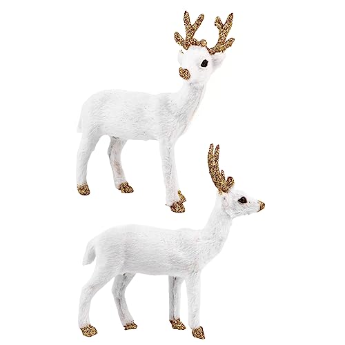 FRCOLOR 2Stücke Sika Hirsch Plüschspielzeug Dekorative Cartoon Tierskulpturen für Kinderzimmer Sofa und Fotografie Weiches Angenehmes Design für Altersgruppen FRCOLOR 2Stücke Sika Hirsch Plüschspielzeug Dekorative Cartoon Tierskulpturen für Kinderzimmer Sofa und Fotografie Weiches Angenehmes Design für Altersgruppen von FRCOLOR