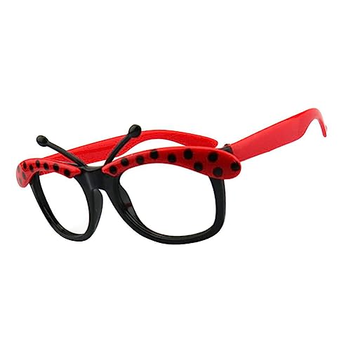 FRCOLOR 3 Paare Halloween-brille Marienkäfer-kostüm Kostüm Leichte Brille Damen Lustige Festivalbrille Rot FRCOLOR 3 Paare Halloween-brille Marienkäfer-kostüm Kostüm Leichte Brille Damen Lustige Festivalbrille Rot von FRCOLOR