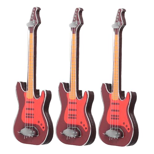 FRCOLOR 3 STÜCKE Teiliges Mini Gitarrenmodell Klassische und Gitarre Puppenhaus Dekoration Lernspielzeug für Zimmer Tischkunst FRCOLOR 3 STÜCKE Teiliges Mini Gitarrenmodell Klassische und Gitarre Puppenhaus Dekoration Lernspielzeug für Zimmer Tischkunst von FRCOLOR