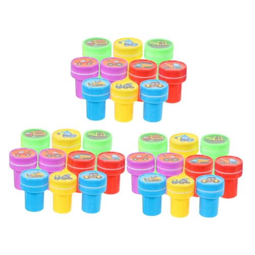FRCOLOR 3 Sätze Baufahrzeug Stempelset für Teilig Selbstfärbend für Klassenzimmerbelohnungen Geburtstagsfeiern und Kreative Bastelprojekte FRCOLOR 3 Sätze Baufahrzeug Stempelset für Teilig Selbstfärbend für Klassenzimmerbelohnungen Geburtstagsfeiern und Kreative Bastelprojekte von FRCOLOR