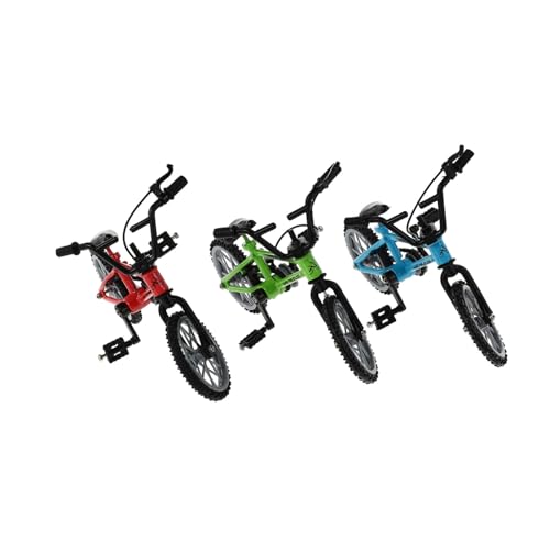 FRCOLOR 3 Sätze Mini Fingerbike Teiliges Modell aus Rot Blau und Grün Kreatives für Fantasie und Hand Auge Koordination FRCOLOR 3 Sätze Mini Fingerbike Teiliges Modell aus Rot Blau und Grün Kreatives für Fantasie und Hand Auge Koordination von FRCOLOR