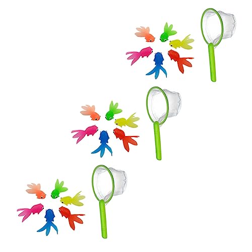 FRCOLOR 3 Sätze Wasserspielzeug Goldfisch Cartoon Bade mit Goldfischen und Netzen Gemischtes für Bad und Outdoor Spielspaß Zufällige Farbe Zufällige Farbe FRCOLOR 3 Sätze Wasserspielzeug Goldfisch Cartoon Bade mit Goldfischen und Netzen Gemischtes für Bad und Outdoor Spielspaß Zufällige Farbe Zufällige Farbe von FRCOLOR