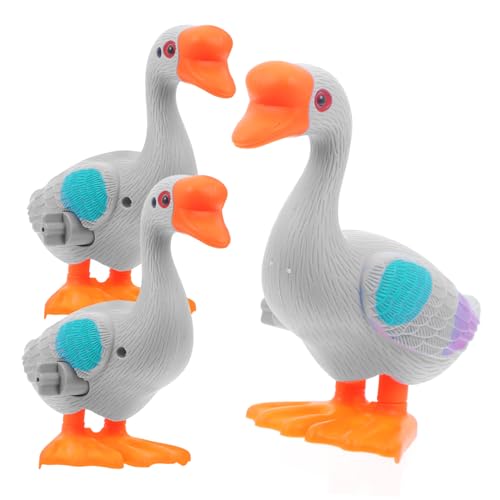 FRCOLOR 3 Stück Aufzieh Hüpfende Gans für Lernspielzeug Motorik und Koordination Bunte Tierfiguren für Geburtstagsgeschenke und Besondere Anlässe FRCOLOR 3 Stück Aufzieh Hüpfende Gans für Lernspielzeug Motorik und Koordination Bunte Tierfiguren für Geburtstagsgeschenke und Besondere Anlässe von FRCOLOR