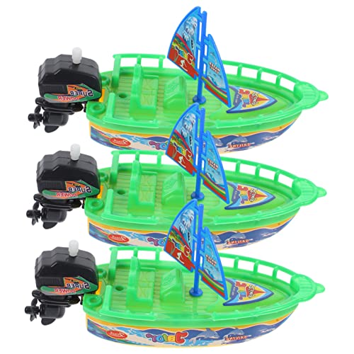 FRCOLOR 3 Stück Aufziehbares Badespielzeug Segelboot für Kleinkinder Robuste Kunststoff Wasserspielzeuge für Badewanne und Pool Fördert die Hand Augen Koordination FRCOLOR 3 Stück Aufziehbares Badespielzeug Segelboot für Kleinkinder Robuste Kunststoff Wasserspielzeuge für Badewanne und Pool Fördert die Hand Augen Koordination von FRCOLOR