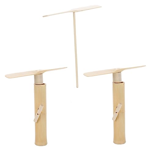 FRCOLOR 3 Stück Bamboo Dragonfly Fliegende Bambus für Outdoor Kreativität und Interaktion FRCOLOR 3 Stück Bamboo Dragonfly Fliegende Bambus für Outdoor Kreativität und Interaktion von FRCOLOR