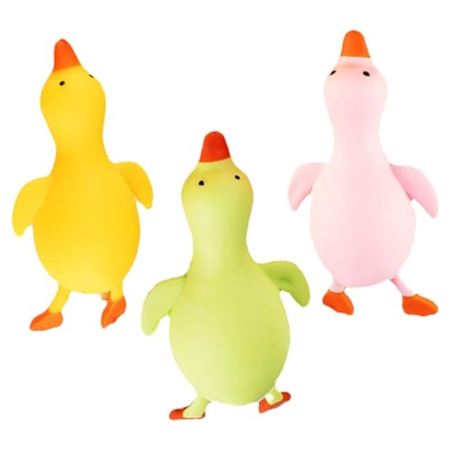 FRCOLOR 3 Stück Bunte Enten Quetschspielzeuge Stressabbau Partyspaß Sensory Training Lustige Squeeze Toys Geschenkideen für Freunde und Familie FRCOLOR 3 Stück Bunte Enten Quetschspielzeuge Stressabbau Partyspaß Sensory Training Lustige Squeeze Toys Geschenkideen für Freunde und Familie von FRCOLOR