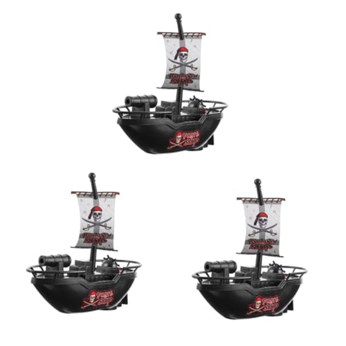 FRCOLOR 3 Stück Elektrisches Piratenschiff Spielzeugboot aus Kindersicherem Kunststoff Leichtes Badespielzeug für Pool und Badewanne für Kinderhände und Stundenlangen Badespaß FRCOLOR 3 Stück Elektrisches Piratenschiff Spielzeugboot aus Kindersicherem Kunststoff Leichtes Badespielzeug für Pool und Badewanne für Kinderhände und Stundenlangen Badespaß von FRCOLOR