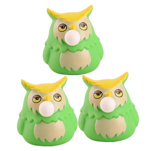FRCOLOR 3 Stück Kleine Eulen Quetschspielzeuge Tragbare Stressabbau Squeeze Toys mit Lustigem Pop Geräusch als Fidget Toy für Unterwegs Entspannend für Erwachsene FRCOLOR 3 Stück Kleine Eulen Quetschspielzeuge Tragbare Stressabbau Squeeze Toys mit Lustigem Pop Geräusch als Fidget Toy für Unterwegs Entspannend für Erwachsene von FRCOLOR