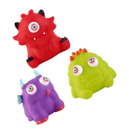 FRCOLOR 3 Stück Kleine Weiche Squeeze spielzeuge Kleine Tiere Stressabbau Party Mitgebsel Bunte Quetschtiere für Erwachsene von FRCOLOR