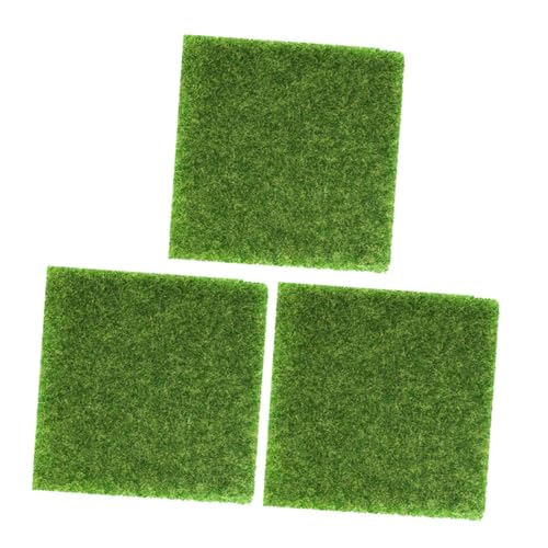 FRCOLOR 3 Stück Künstliche Grasmatte Kunststoff Sandtisch Rasenteppich Miniaturlandschaft für Innen Außen Modellbau Gartendekoration Balkon Terrasse FRCOLOR 3 Stück Künstliche Grasmatte Kunststoff Sandtisch Rasenteppich Miniaturlandschaft für Innen Außen Modellbau Gartendekoration Balkon Terrasse von FRCOLOR