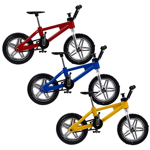 FRCOLOR 3 Stück Mini Finger Bikes Teiliges aus Legiertem Leichtes Robustes für Fingerfertigkeit Bunte als und Ferienspielzeug als Geburtstagsgeschenk FRCOLOR 3 Stück Mini Finger Bikes Teiliges aus Legiertem Leichtes Robustes für Fingerfertigkeit Bunte als und Ferienspielzeug als Geburtstagsgeschenk von FRCOLOR