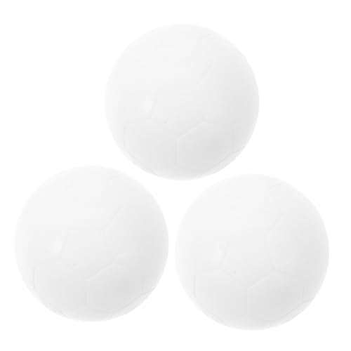 FRCOLOR 3 Stück Mini Kunststoff Tischfußball Bälle Ersatzkugeln für Tischkicker Fußballspiel Drinnen und Draußen Langlebig und Kompatibel mit Meisten Spieltischen von FRCOLOR
