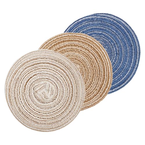 FRCOLOR 3 Stück Mini Möbelteppich Zubehör Matten Teppiche für Miniatur-Teppich Kleiner Hausteppich Mini -Hausmöbel Spielhausmatte dekorativer Miniaturteppich handgemachter Baumwollfaden FRCOLOR 3 Stück Mini Möbelteppich Zubehör Matten Teppiche für Miniatur-Teppich Kleiner Hausteppich Mini -Hausmöbel Spielhausmatte dekorativer Miniaturteppich handgemachter Baumwollfaden von FRCOLOR