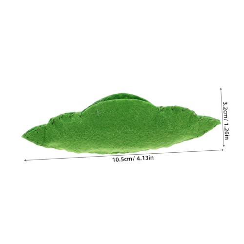 FRCOLOR 3 Stück Montessori Erbsenfilzspielzeug Teiliges aus Sicherem Filz Gemüse Lernspielzeug zum Zusammenbauen für Feinmotorik und Kreativem von FRCOLOR